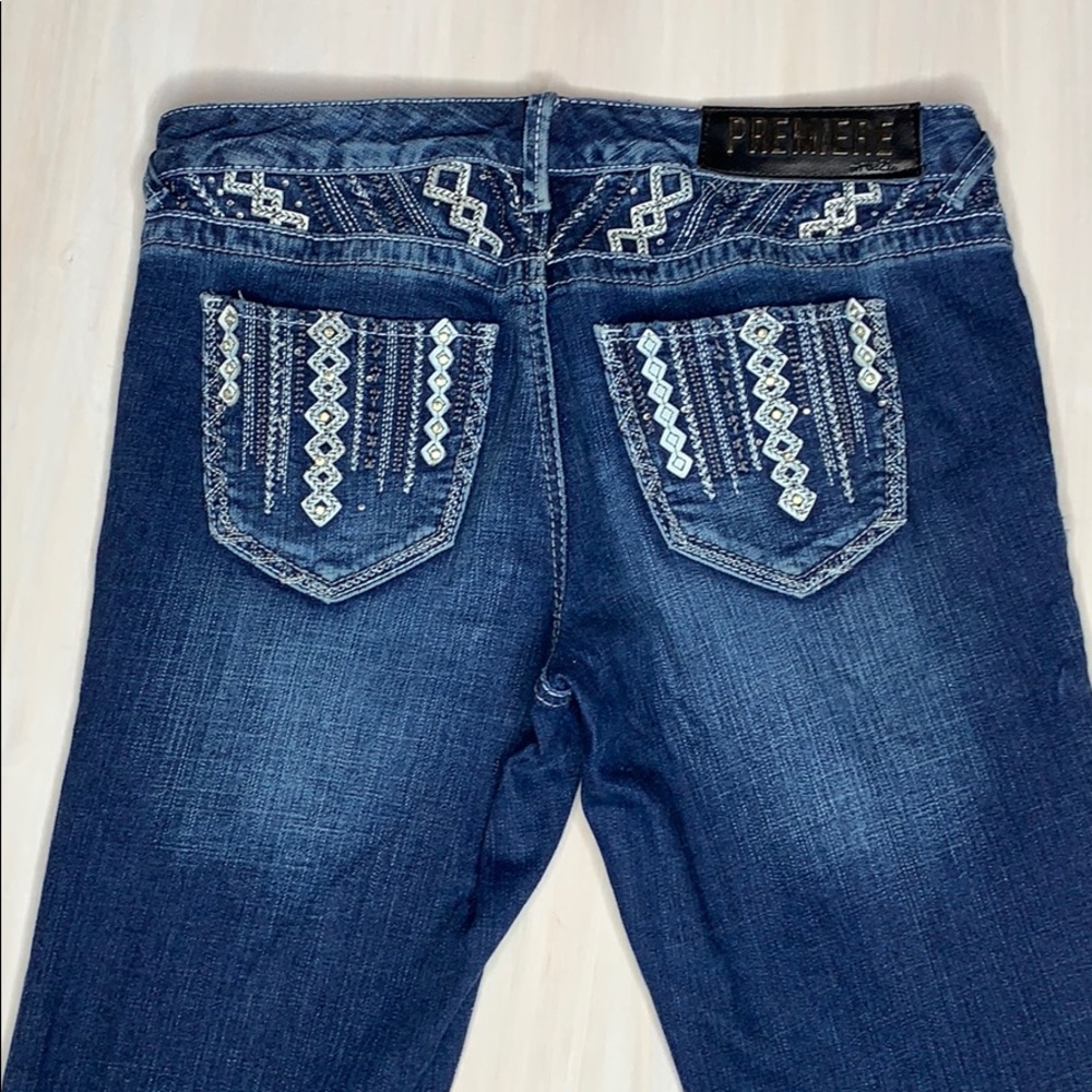 ⭐️PREMIERE BY RUE21 DENIM DESIGNER JEANS SIZE 7/8R